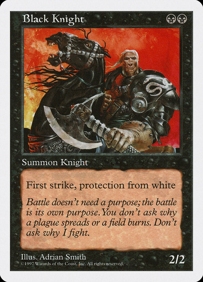 Black Knight [Fifth Edition] | Good Games Adelaide SA