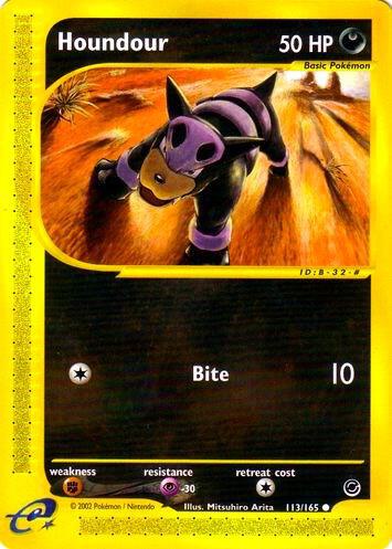 Houndour 113/165 (Expedition)  - Reverse Holofoil | Good Games Adelaide SA
