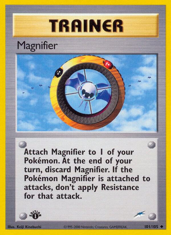 Magnifier 101/105 (Neo Destiny)  - 1st Edition | Good Games Adelaide SA