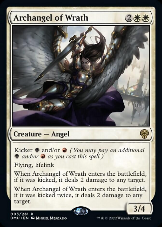 Archangel of Wrath (Promo Pack) [Dominaria United Promos] | Good Games Adelaide SA