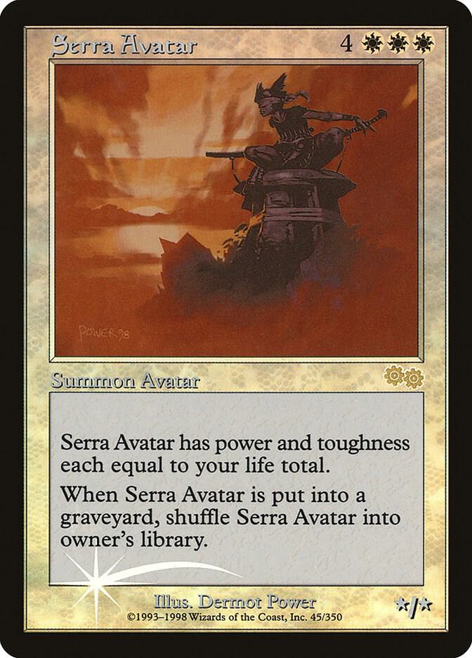 Serra Avatar 45 (Junior Series Promos)  - Foil | Good Games Adelaide SA