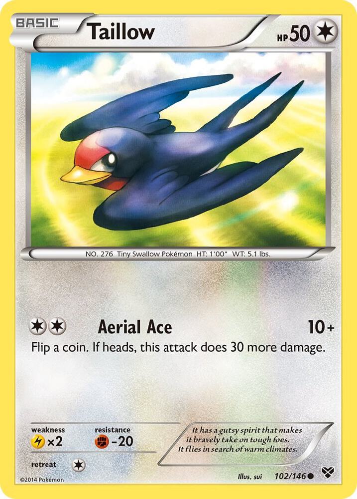 Taillow 102/146 (XY Base Set)  | Good Games Adelaide SA