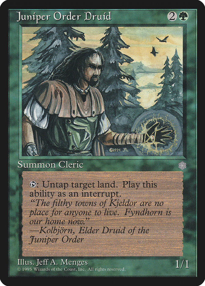 Juniper Order Druid  (Ice Age)  | Good Games Adelaide SA