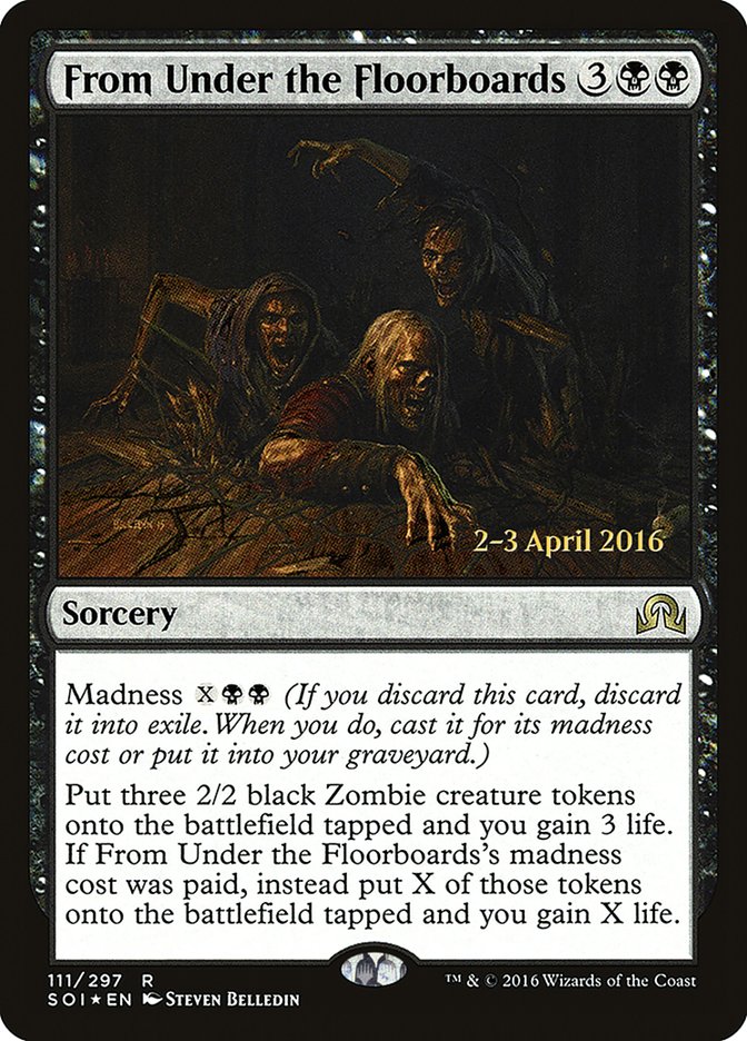 From Under the Floorboards [Shadows over Innistrad Promos] | Good Games Adelaide SA