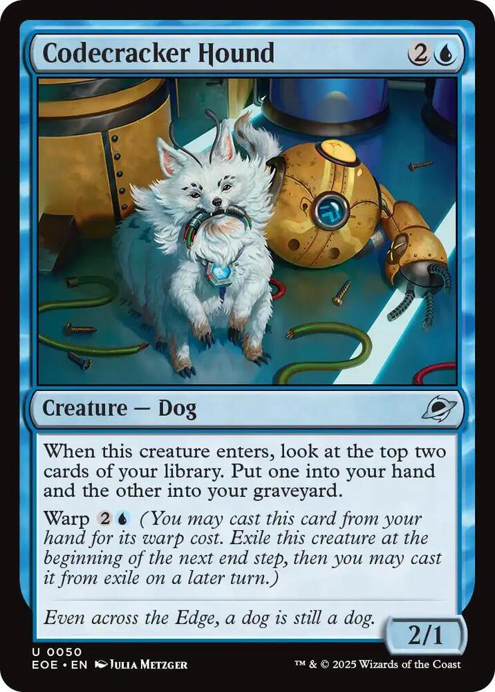 Codecracker Hound 50 (Edge of Eternities)  | Good Games Adelaide SA