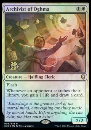 Archivist of Oghma [Commander Legends: Battle for Baldur's Gate Prerelease Promos] | Good Games Adelaide SA