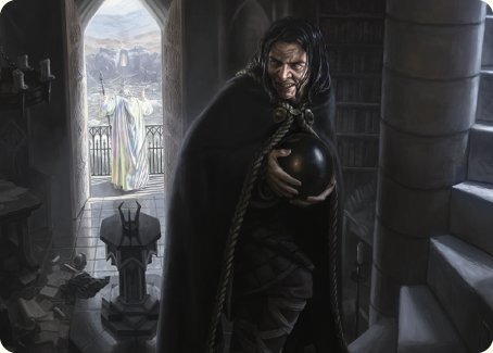 Grima, Saruman's Footman Art Card [The Lord of the Rings: Tales of Middle-earth Art Series] | Good Games Adelaide SA