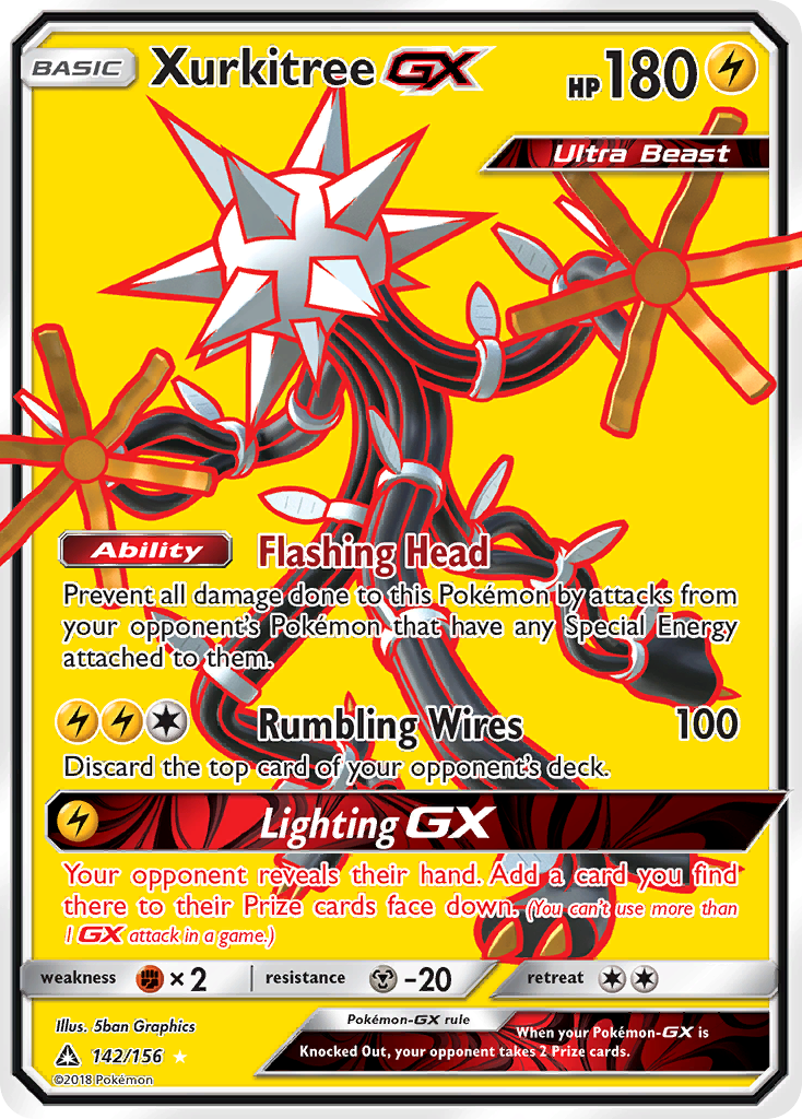 Xurkitree GX (142/156) [Sun & Moon: Ultra Prism] | Good Games Adelaide SA