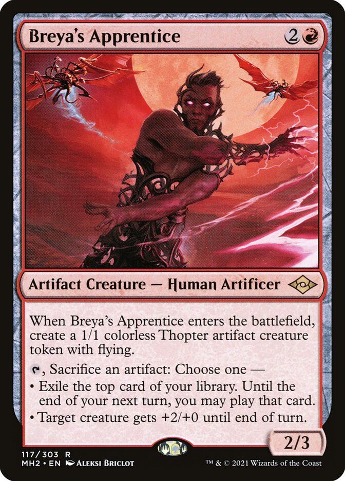 Breyas Apprentice 117 (Modern Horizons 2)  - Foil | Good Games Adelaide SA