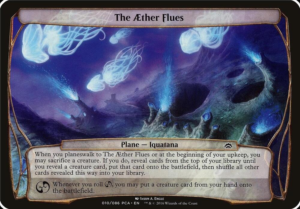 The Aether Flues Planechase Anthology  (Oversize Cards)  | Good Games Adelaide SA