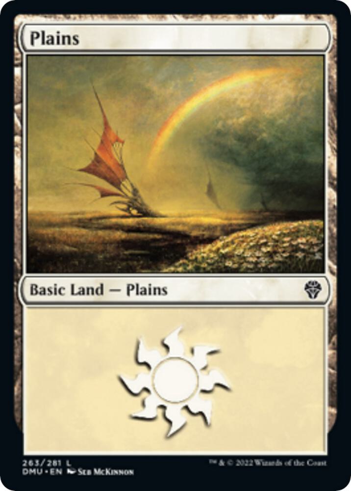 Plains 263 263 (Dominaria United)  - Foil | Good Games Adelaide SA