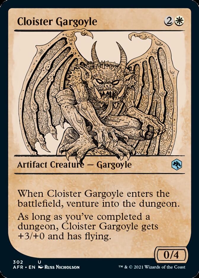 Cloister Gargoyle  (Showcase) [Dungeons & Dragons: Adventures in the Forgotten Realms] | Good Games Adelaide SA