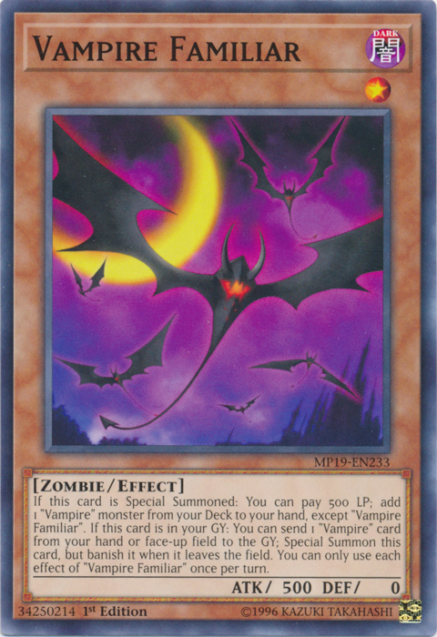 Vampire Familiar [MP19-EN233] Common | Good Games Adelaide SA