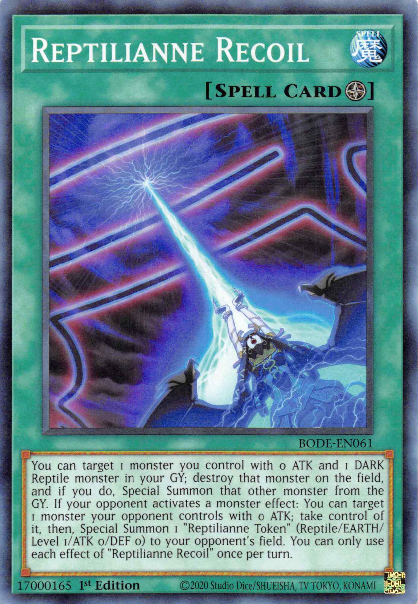 Reptilianne Recoil [BODE-EN061] Common | Good Games Adelaide SA