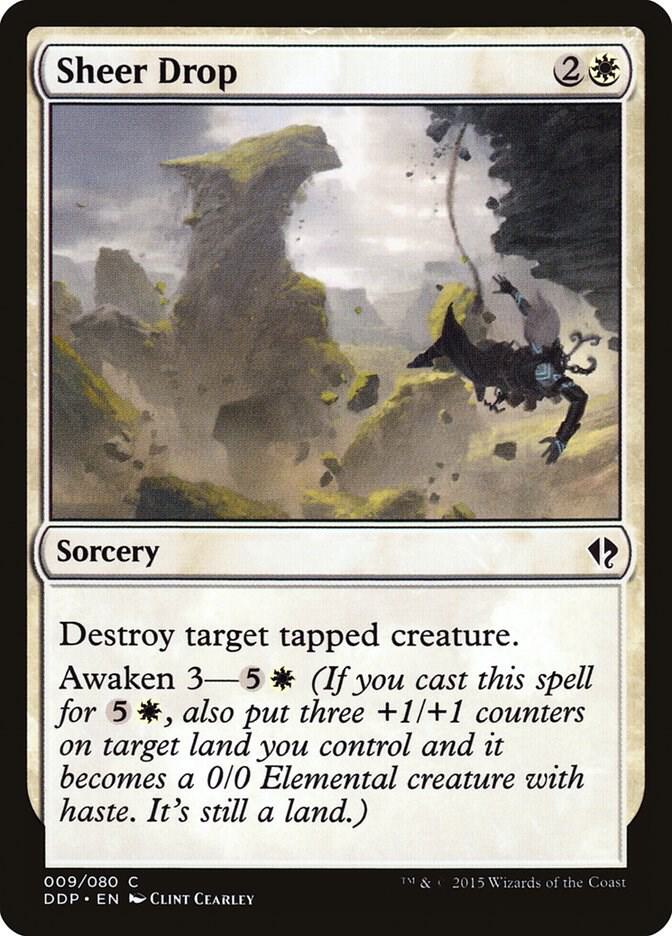 Sheer Drop 9 (Duel Decks: Zendikar vs. Eldrazi)  | Good Games Adelaide SA