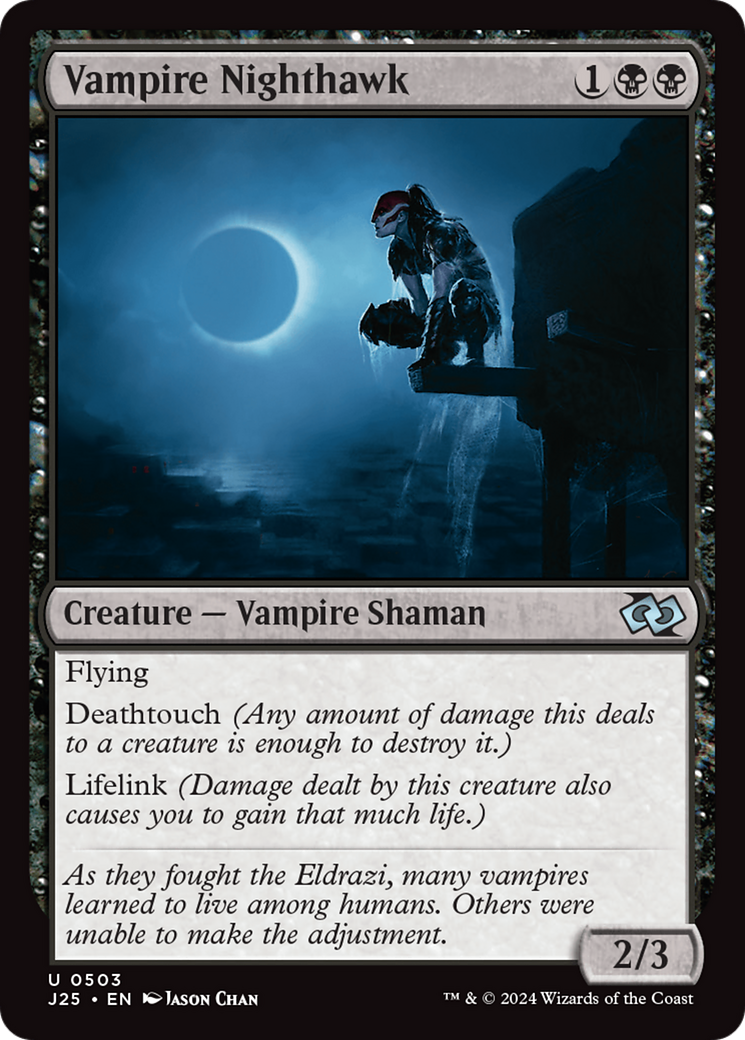 Vampire Nighthawk [Foundations Jumpstart] | Good Games Adelaide SA