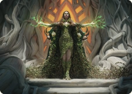 Titania, Voice of Gaea Art Card [The Brothers' War Art Series] | Good Games Adelaide SA