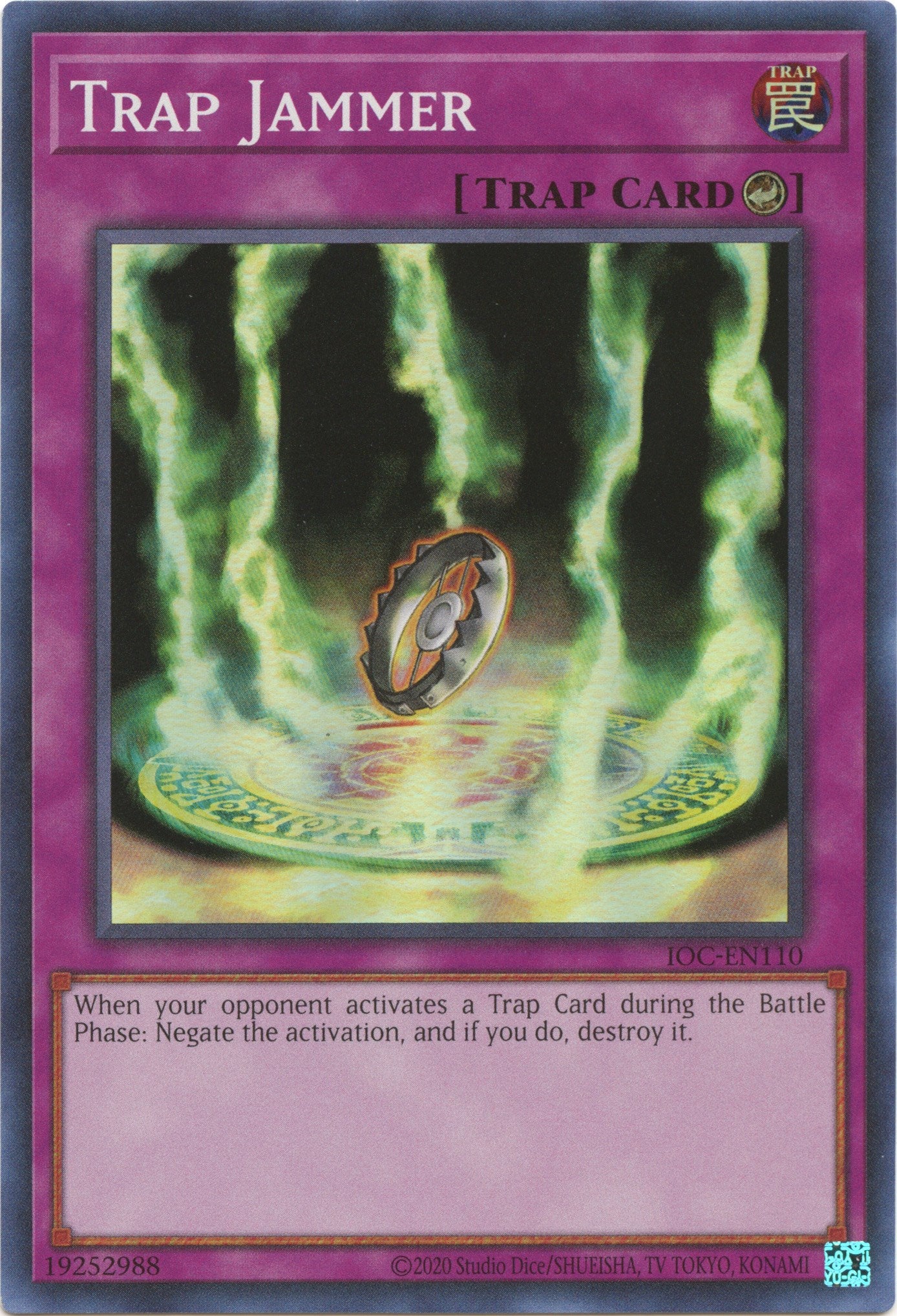 Trap Jammer (25th Anniversary) [IOC-EN110] Super Rare | Good Games Adelaide SA