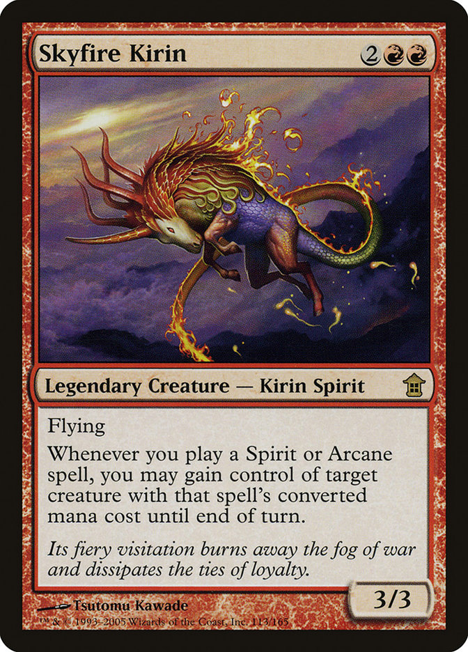 Skyfire Kirin 113 (Saviors of Kamigawa)  - Foil | Good Games Adelaide SA