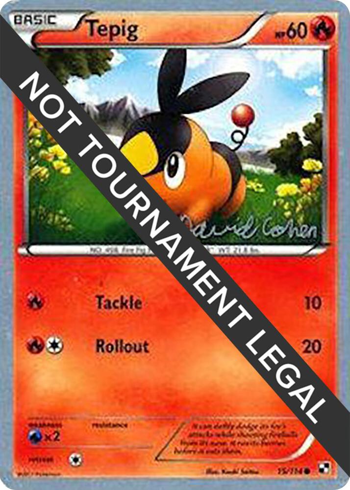 Tepig 2011 David Cohen 15/114 (World Championship Decks)  | Good Games Adelaide SA