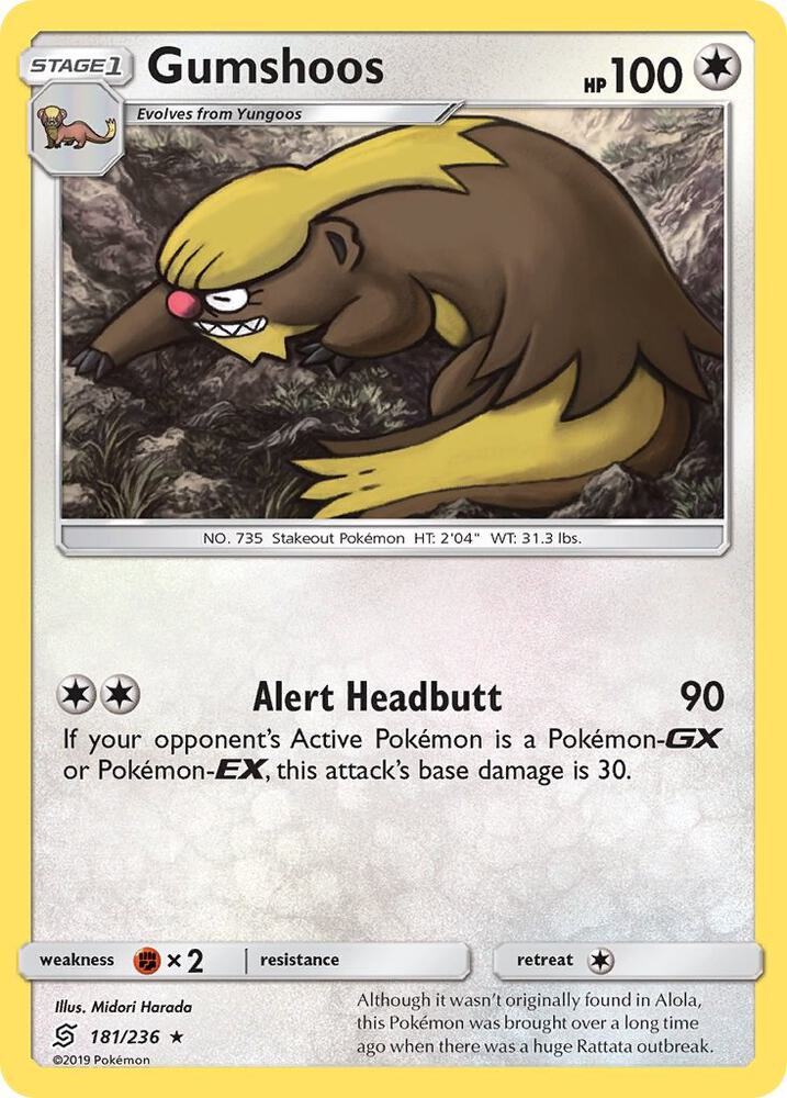 Gumshoos 181/236 (SM - Unified Minds)  | Good Games Adelaide SA