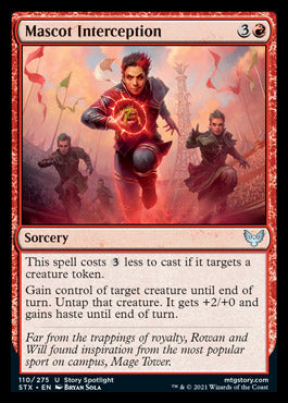 Mascot Interception [Strixhaven: School of Mages] | Good Games Adelaide SA