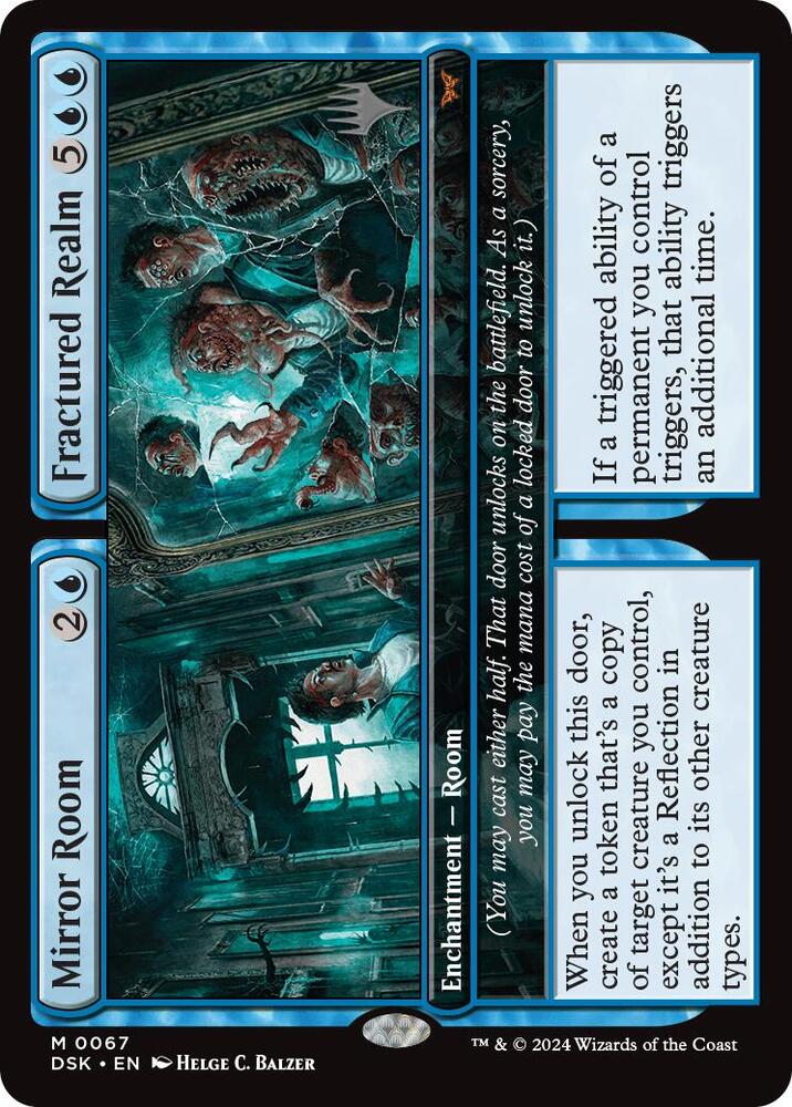 Mirror Room Fractured Realm 67 (Promo Pack: Duskmourn: House of Horror)  | Good Games Adelaide SA