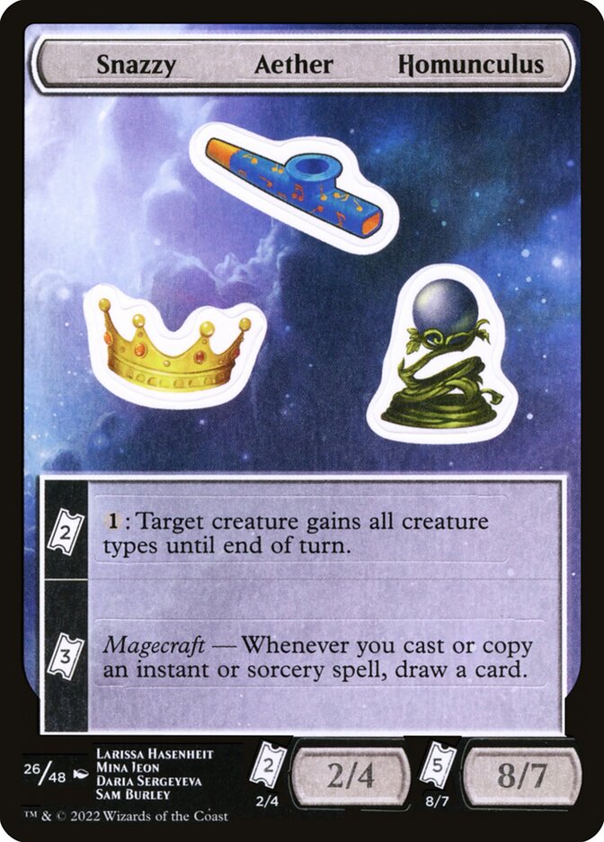 Snazzy Aether Homunculus 26 (Unfinity)  | Good Games Adelaide SA