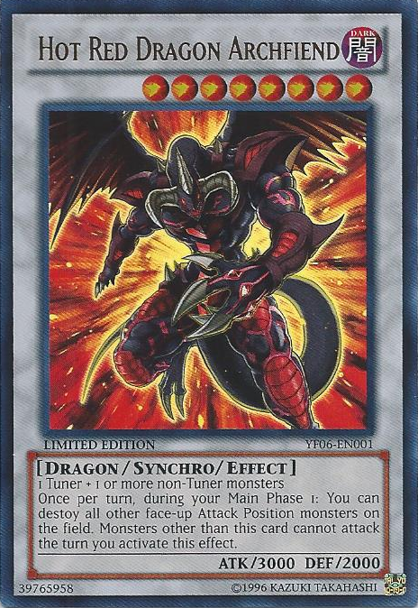 Hot Red Dragon Archfiend [YF06-EN001] Ultra Rare | Good Games Adelaide SA