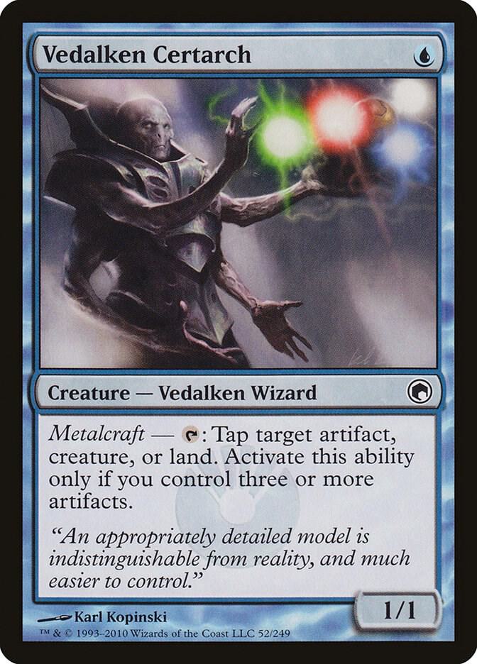 Vedalken Certarch 52 (Scars of Mirrodin)  - Foil | Good Games Adelaide SA