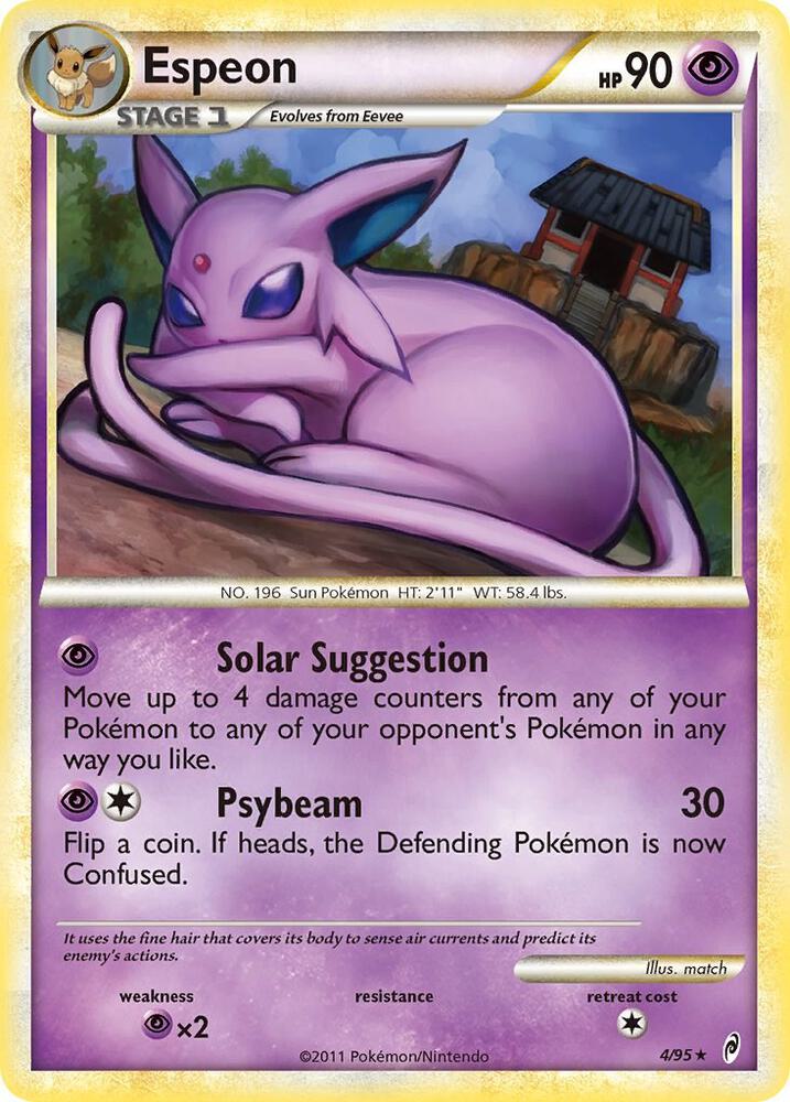 Espeon 4/95 (Call of Legends)  - Holofoil | Good Games Adelaide SA