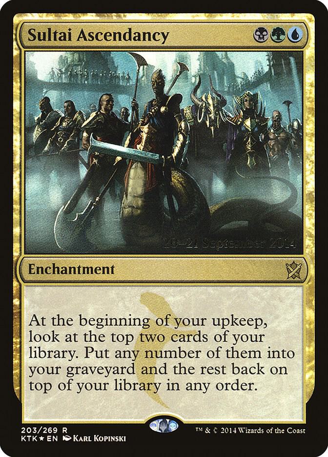 Sultai Ascendancy 203 (Prerelease Cards)  - Foil | Good Games Adelaide SA