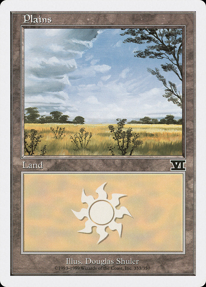 Plains (333) [Classic Sixth Edition] | Good Games Adelaide SA