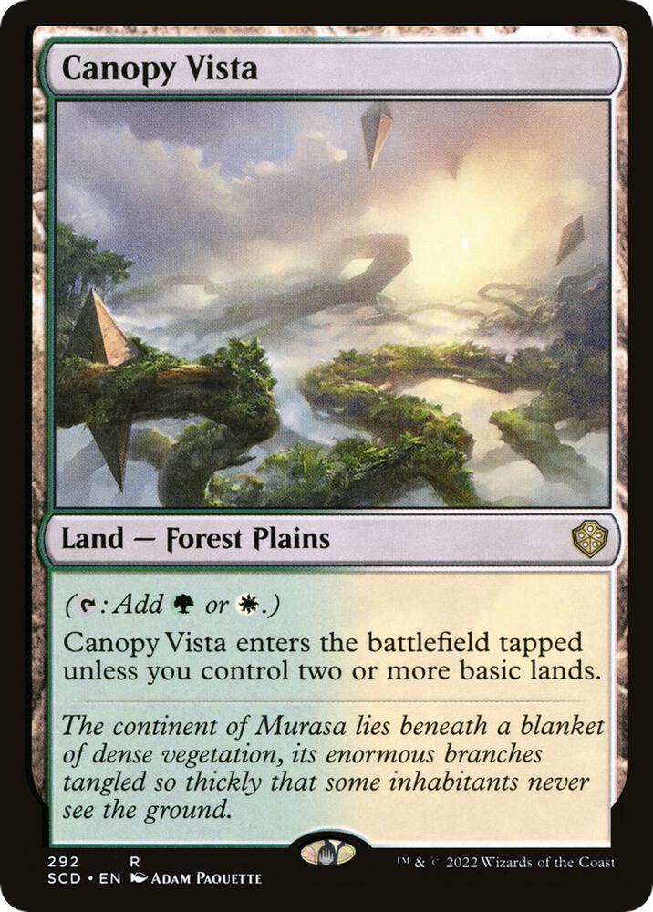 Canopy Vista 292 (Starter Commander Decks)  | Good Games Adelaide SA