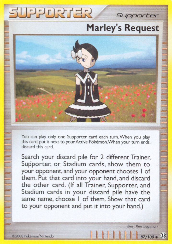 Marley's Request (87/100) [Diamond & Pearl: Stormfront] | Good Games Adelaide SA