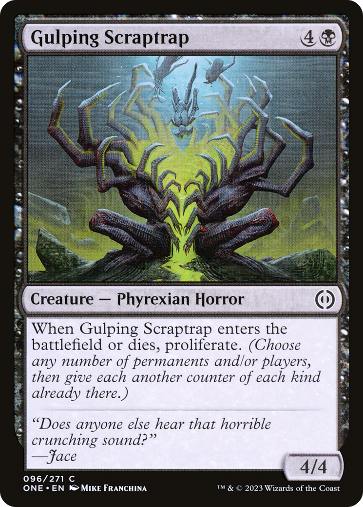 Gulping Scraptrap [Phyrexia: All Will Be One] | Good Games Adelaide SA