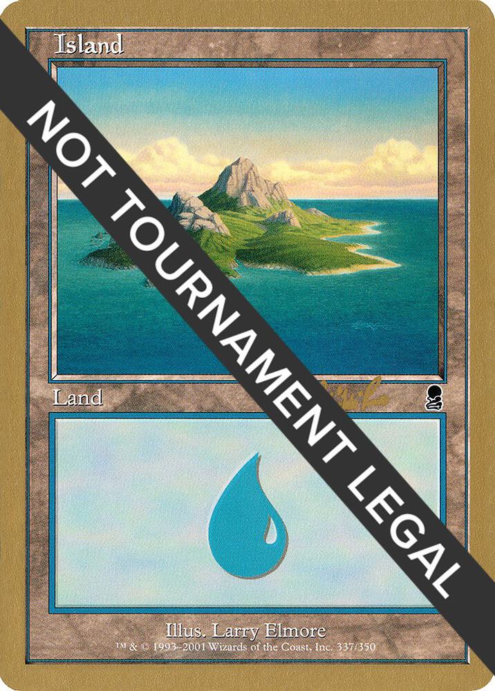 Island 337 2002 Carlos Romao ODY cr337b/153 (World Championship Decks)  | Good Games Adelaide SA