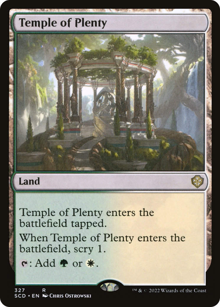 Temple of Plenty [Starter Commander Decks] | Good Games Adelaide SA