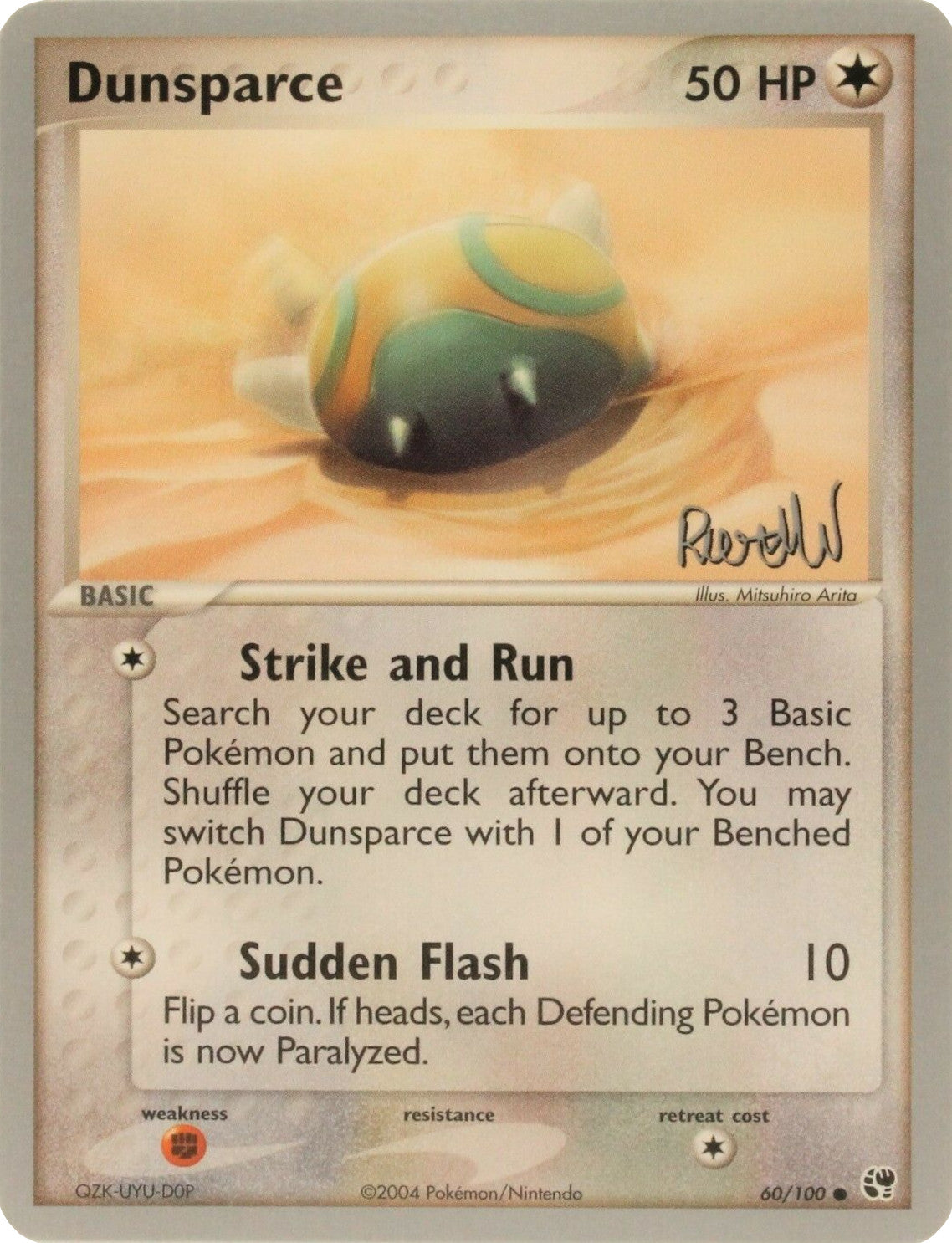 Dunsparce (60/100) (Rocky Beach - Reed Weichler) [World Championships 2004] | Good Games Adelaide SA