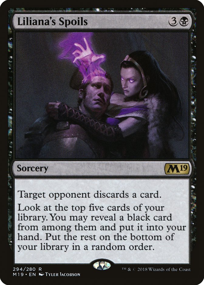 Liliana's Spoils 294 (Core Set 2019)  | Good Games Adelaide SA