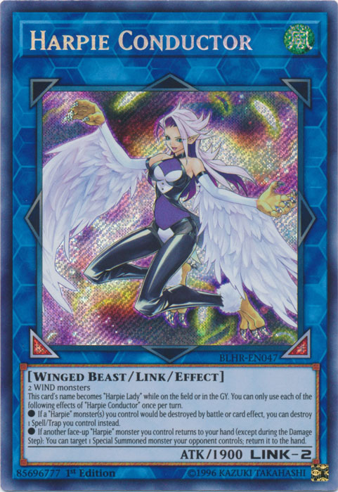 Harpie Conductor [BLHR-EN047] Secret Rare | Good Games Adelaide SA