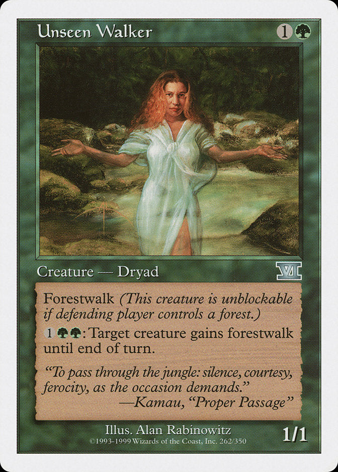 Unseen Walker 262 (Classic Sixth Edition)  | Good Games Adelaide SA