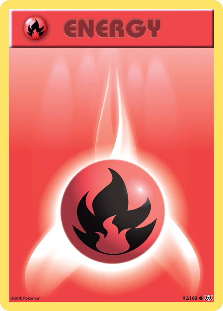 Fire Energy (92/108) [XY: Evolutions] | Good Games Adelaide SA