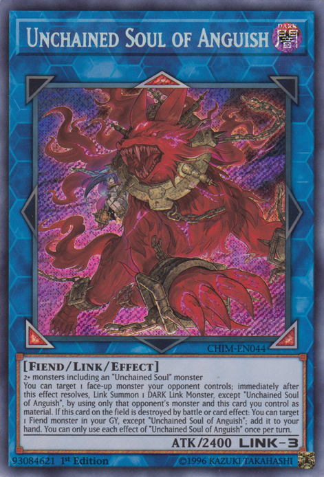 Unchained Soul of Anguish [CHIM-EN044] Secret Rare | Good Games Adelaide SA