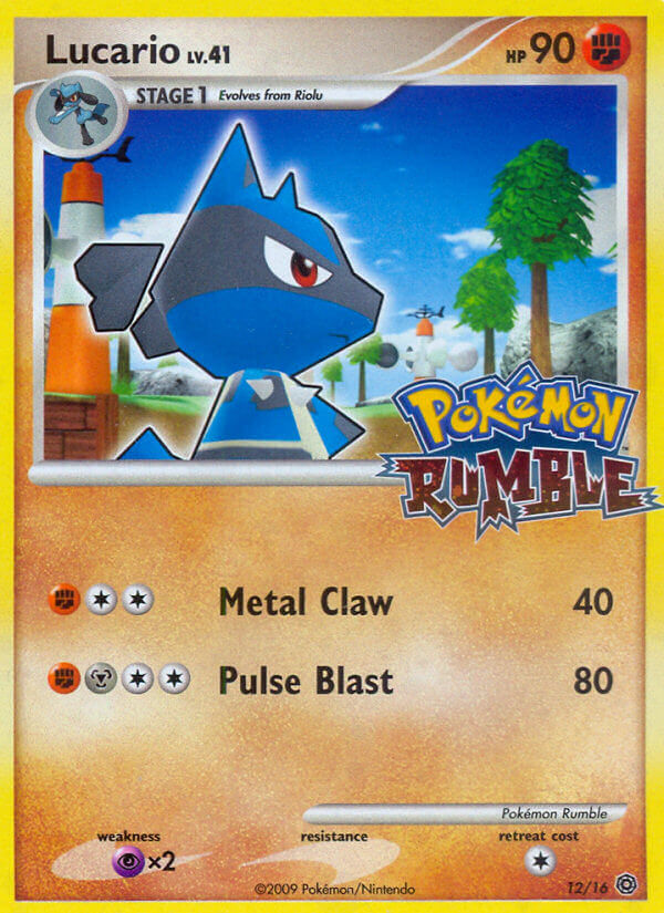 Lucario (12/16) [Pokémon Rumble] | Good Games Adelaide SA