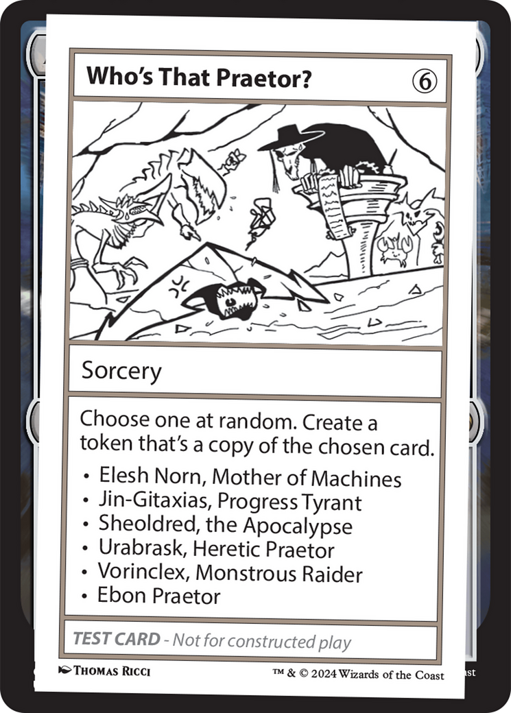 Who's That Praetor? [Mystery Booster 2 Playtest Cards] | Good Games Adelaide SA