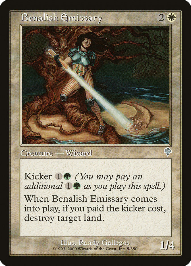 Benalish Emissary 5 (Invasion)  - Foil | Good Games Adelaide SA