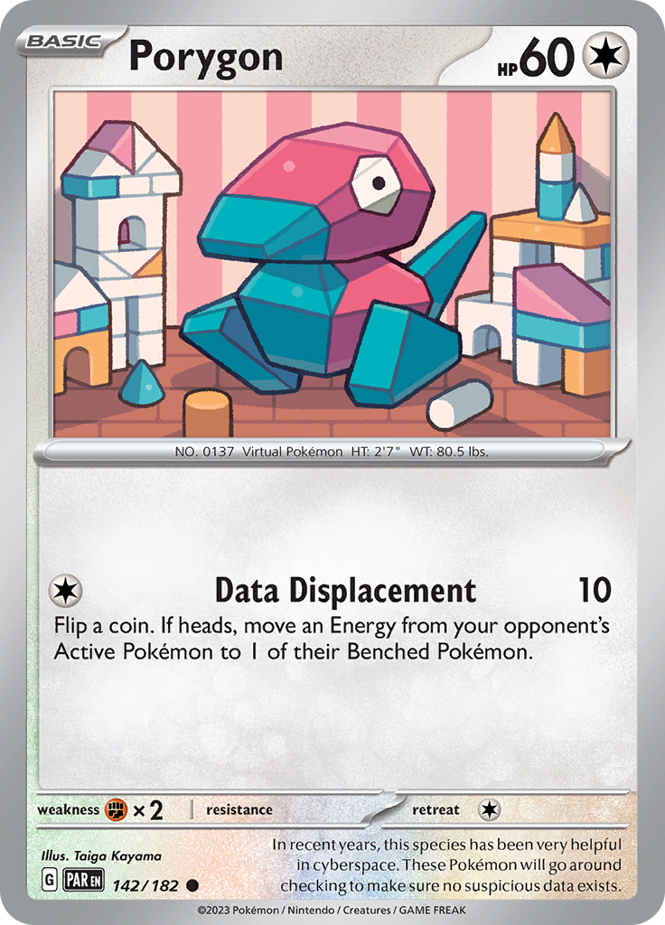 Porygon (142/182) [Scarlet & Violet: Paradox Rift] | Good Games Adelaide SA