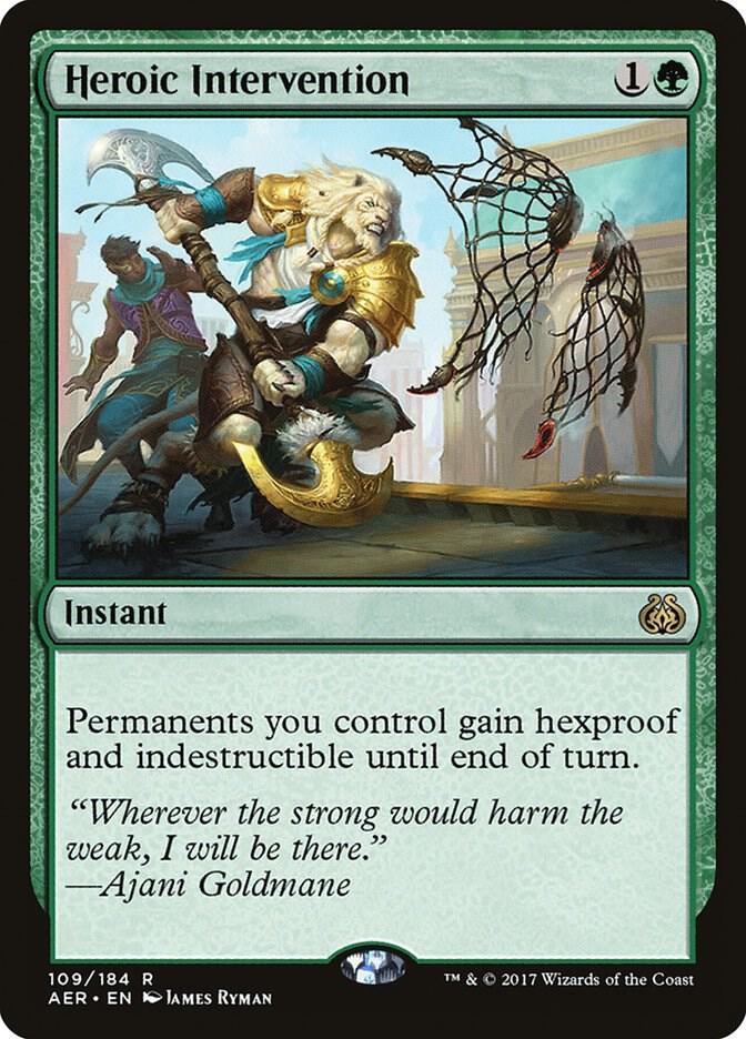 Heroic Intervention 109 (Aether Revolt)  - Foil | Good Games Adelaide SA