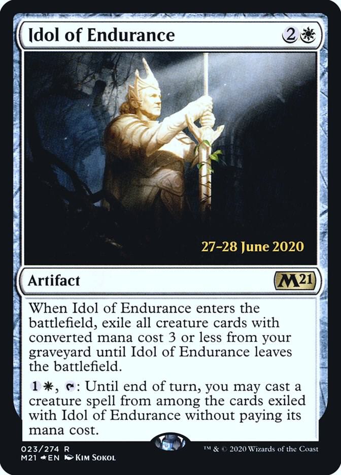 Idol of Endurance 23 (Prerelease Cards)  - Foil | Good Games Adelaide SA